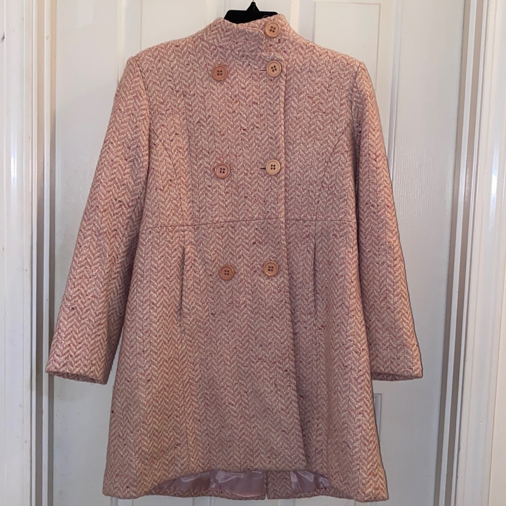 Pink KC Collections Vintage Coat